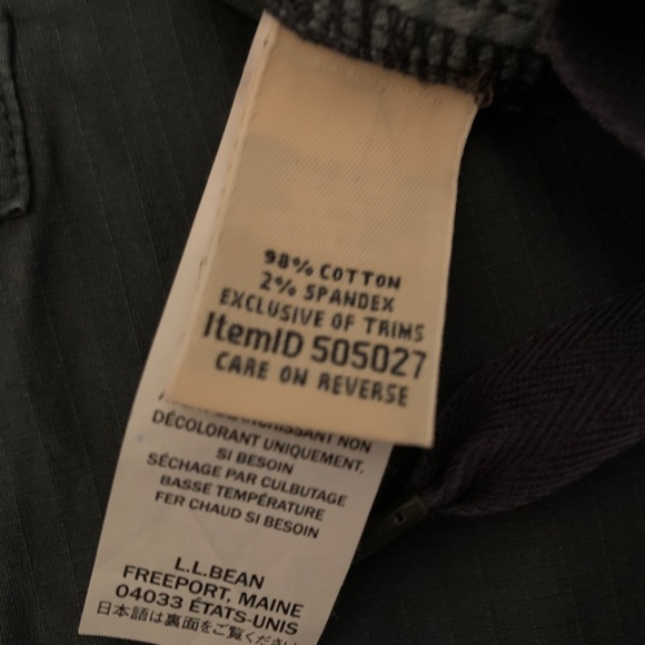 Ladies LLBean Ripstop Pants - Picture 3 of 5